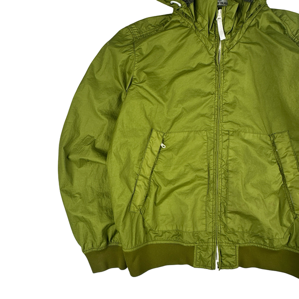 Stone Island 2015 Green Membrana 3L TC Lightweight Jacket - Medium