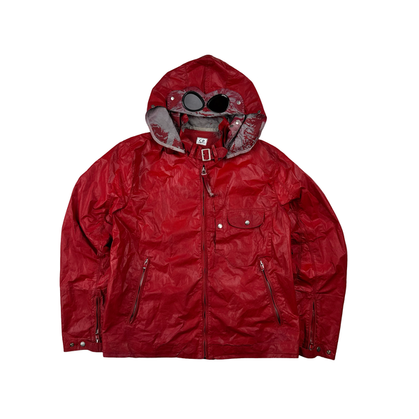 CP Company 2008 RARE Hand Painted Mille Miglia Goggle Jacket - XL
