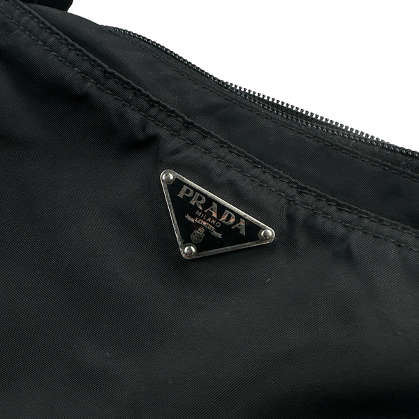 Prada Nylon Emblem Side Bag