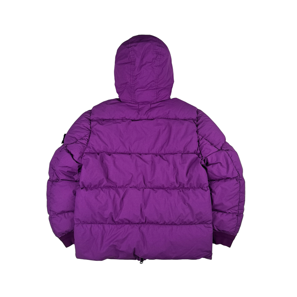 Stone Island Fuchia Purple Naslan Light Watro Down TC Puffer - XL