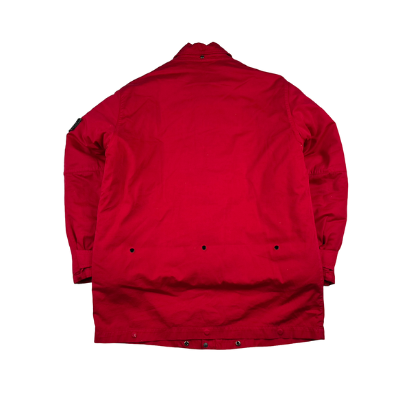 Stone Island Vintage 1998 Red Green Edged Badge Jacket - Medium