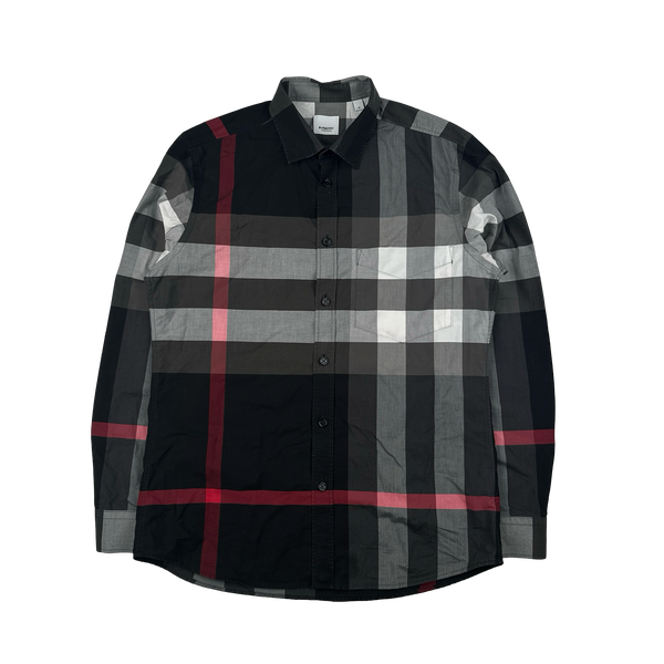 Burberry Nova Check Button Up Shirt - Medium