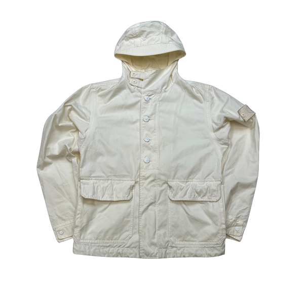 Stone Island 2012 White Ghost Ventile Jacket - Small