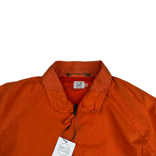 CP Company 1995 Orange Vintage Cotton HarringtonJacket - Large