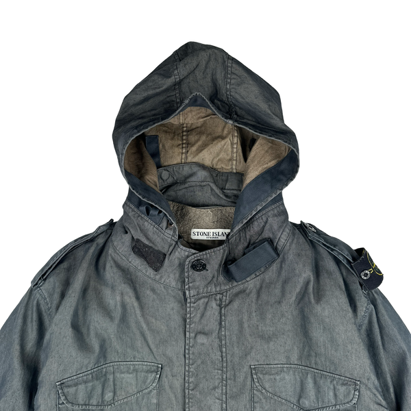 Stone Island 2005 Shoulder Badge Lino Flax Dutch Rope Jacket - XXL