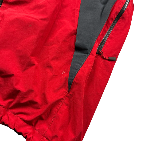 North Face Red Colour Block Summit Series Gore Tex Jacket - Large
