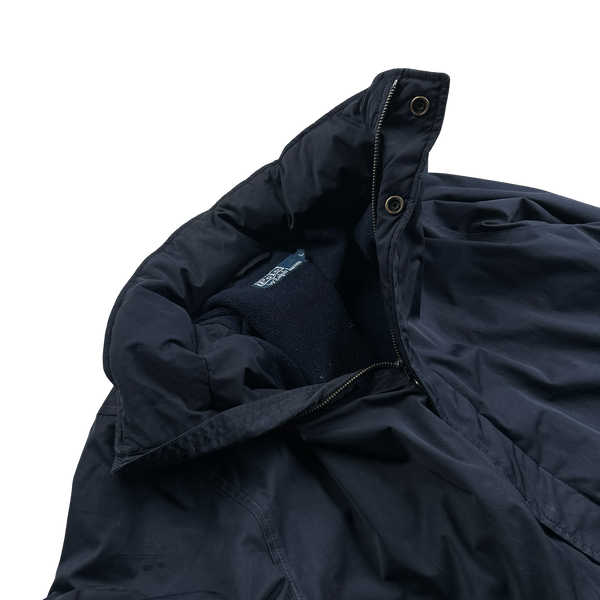 Ralph Lauren Navy Fleece Lined Water Resistant Jacket - Large
