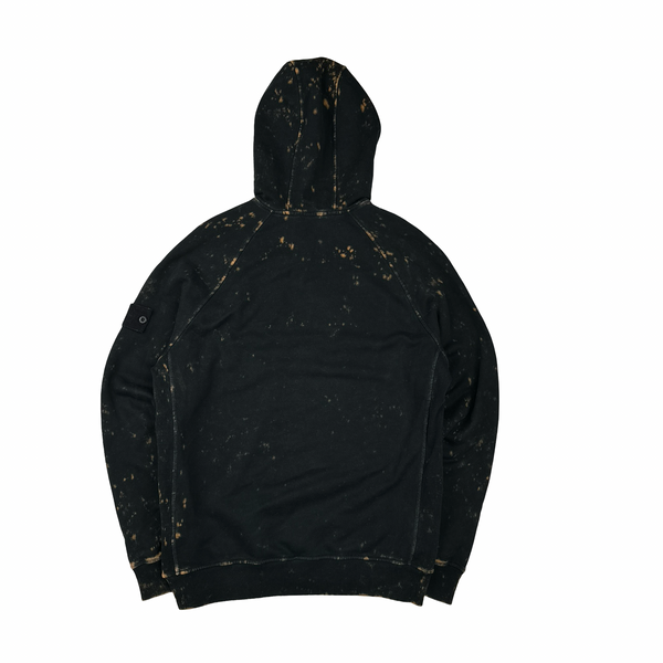 Stone Island 2022 Camo OVD Black Pullover Hoodie - Medium