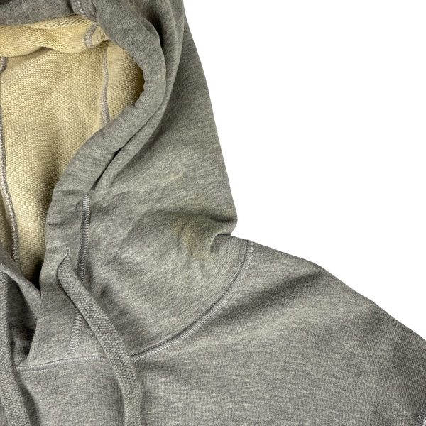 Stone Island 2022 Grey Pullover Cotton Hoodie - XXL