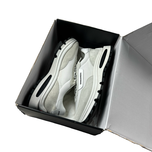 Dsquared White Trainers UK 11