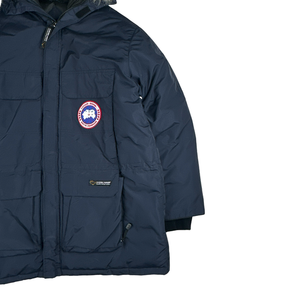 Canada Goose Navy Multi Pocket Premium Down Parka Jacket - XXL