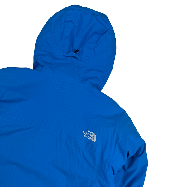 North Face Summit Series Blue Hyvent Alpha Hooded Jacket - Large