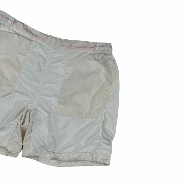 Stone Island 2016 Marina White Neon Pocket Spellout Swim Shorts - Large