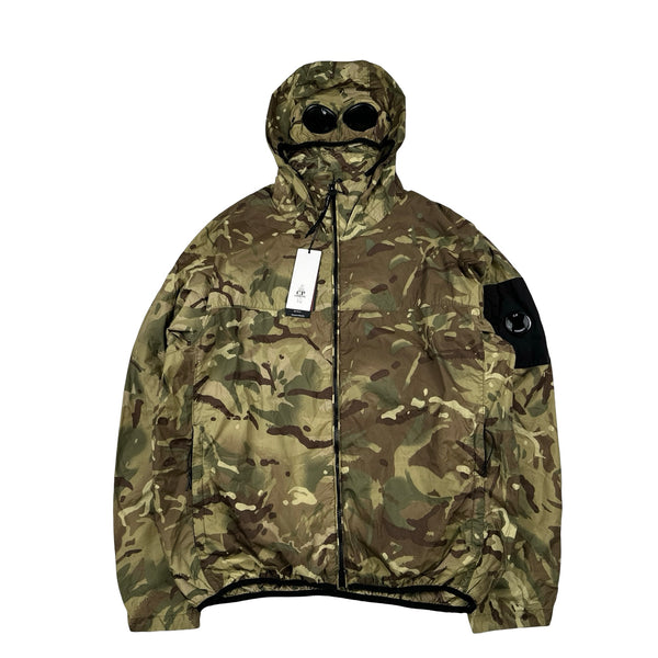 CP Company Re Print Camo Goggle Hooded Jacket - 3XL