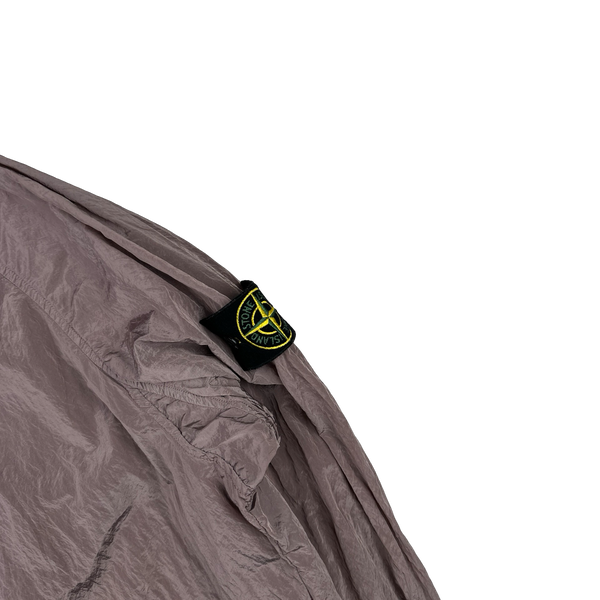 Stone Island 2018 Pink Nylon Metal Smock - Large