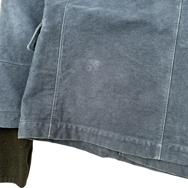 Stone Island 2012 Navy MoleSkin R Shadow Project Jacket - Large