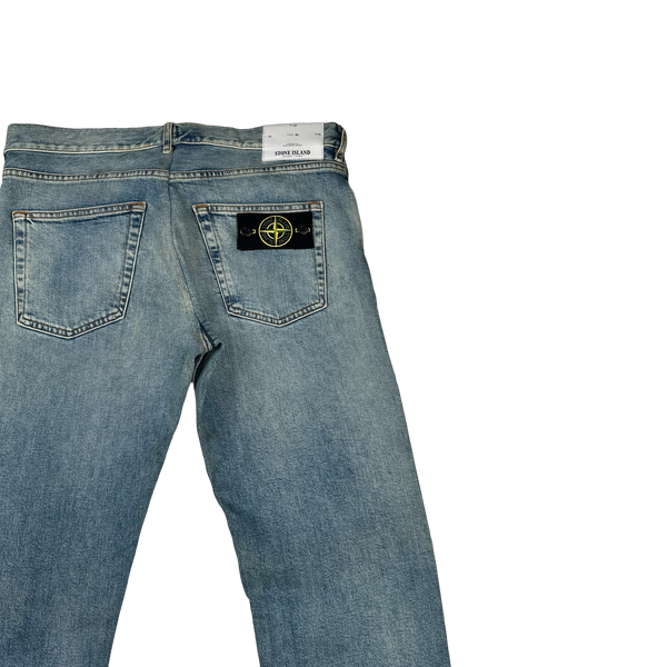 Stone Island 2016 Light Wash Slim Fit Jeans - 32"