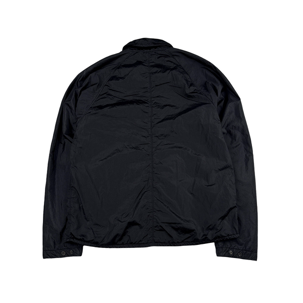 Stone Island Black Padded Nylon Metal Jacket - Small