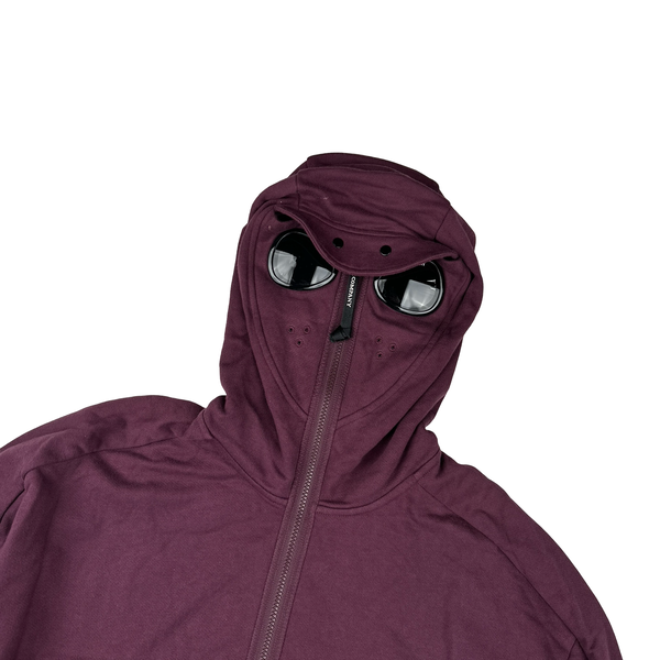CP Company Purple Explorer Goggle Hoodie - Large