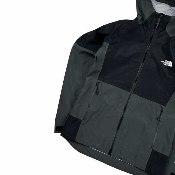 North Face Black/Grey Block Futurelight Lightweight Rain Jacket - Small