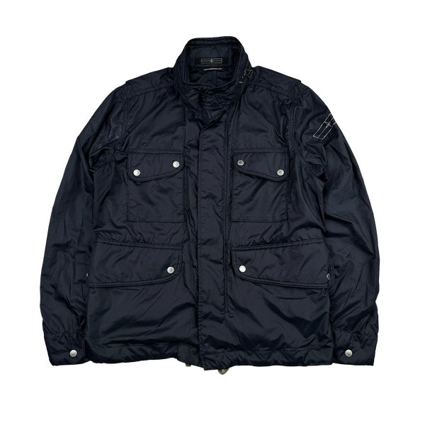 Stone Island 2009 Denims Navy Multipocket Nylon Field Jacket - XL