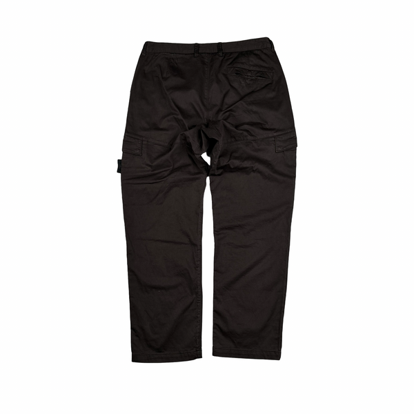 Stone Island Brown Ghost Regular Fit Cargo Trousers - Large