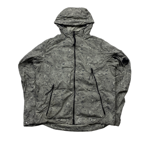 CP Company 50 Fili Digital Camo Hooded Jacket - Large