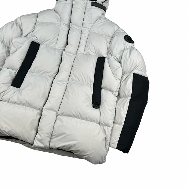 Canada Goose Frost Grey Down Osborne Black Label Jacket - XL