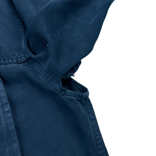 Stone Island 1987 Spellout Denim Carpenter Vintage Jacket - Large