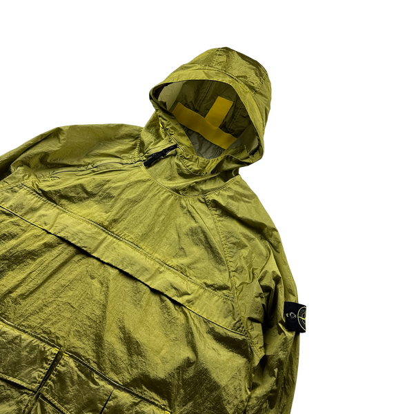 Stone Island 2023 Green Nylon Metal Watro TC Pullover Smock - Large
