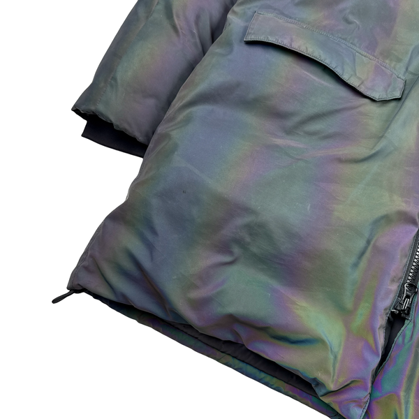 Stone Island 2018 Reflective Scarabeo Down Parka Jacket - XL