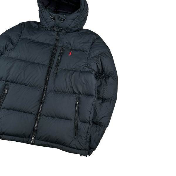 Ralph Lauren Black Puffer Thick Down Puffer Jacket - Medium