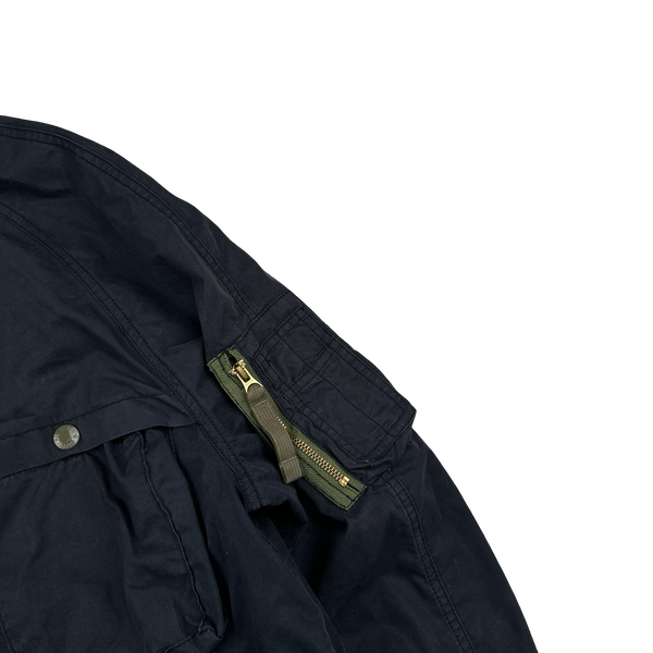 Ralph Lauren Denim Supply Navy/Orange Colour Block Jacket - XL