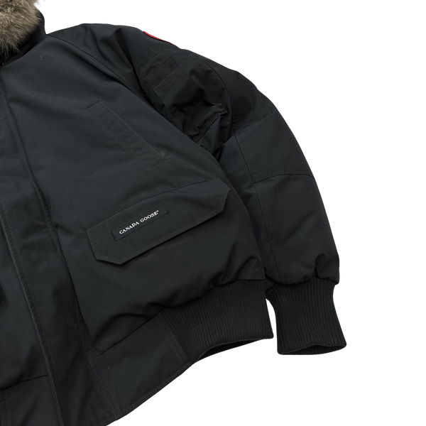 Canada Goose Black Chilliwack Puffer - Medium