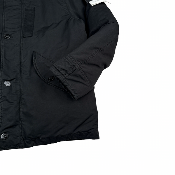 Stone Island 2022 Black David TC Down Jacket - XXL