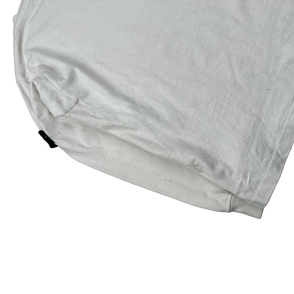 Stone Island 2018 White Cotton Jumper - Medium