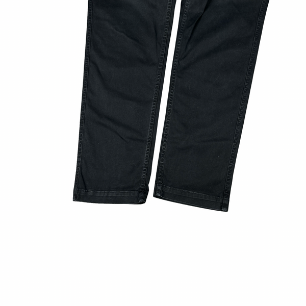 Stone Island 2021 Black Slim Fit Cargo Trousers - 33"