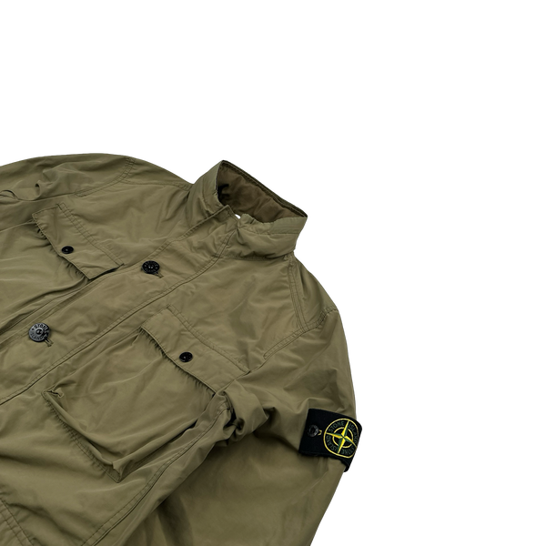 Stone Island 2017 Garment Dyed Micro Reps Field Jacket - Medium