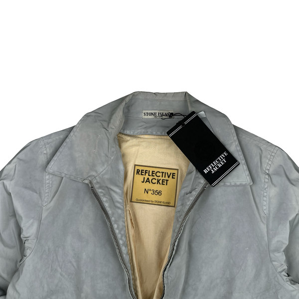 Stone Island Reflective 2006 Reflective Harrington Jacket - Large