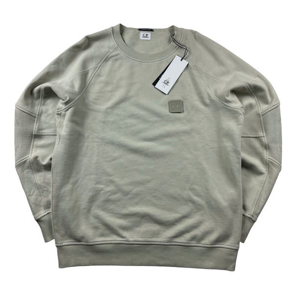 CP Company Metropolis Cream Crewneck Sweatshirt - XL