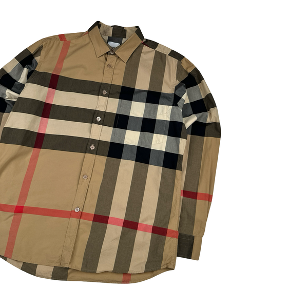 Burberry Nova Check Button Up Shirt - XL