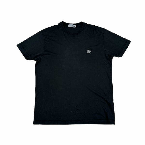 Stone Island 2016 Black Cotton T Shirt - XXL