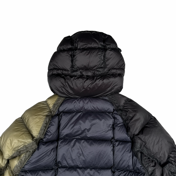 CP Company X Beams Multicolour DD Shell Orange Goggle Jacket - Large