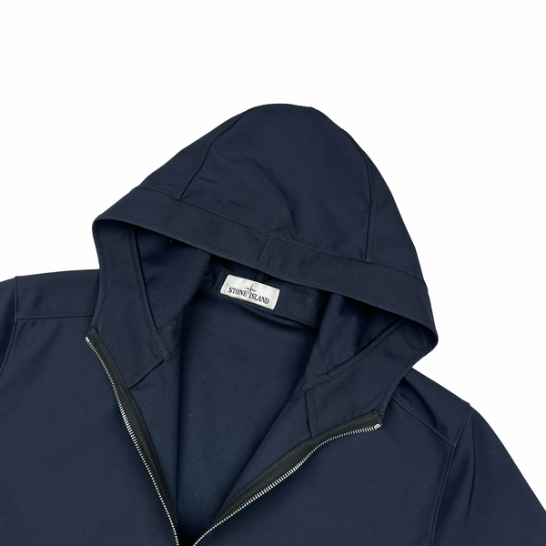 Stone Island Navy Light Soft Shell R Jacket - XL – Mat's Island