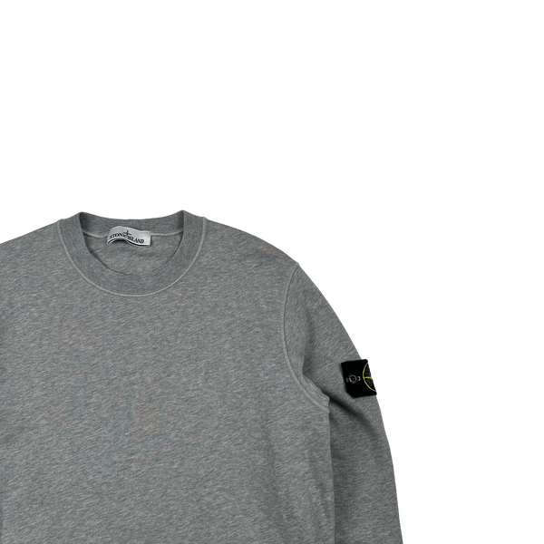 Stone Island 2023 Grey Crewneck Sweatshirt - Medium