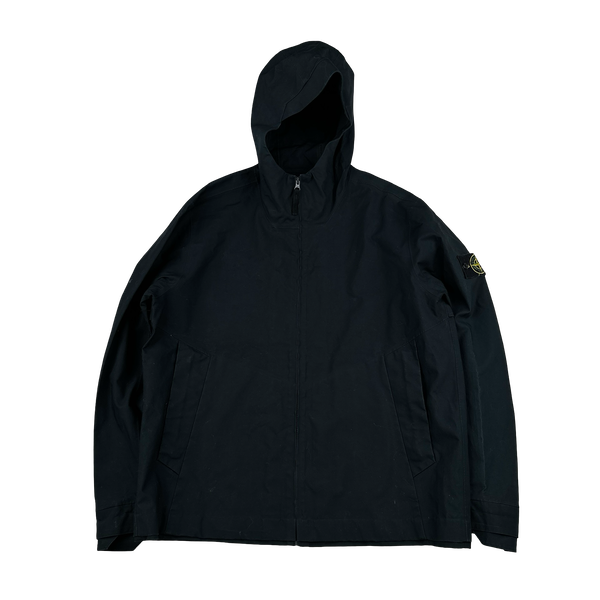 Stone Island 2015 Navy 3L Performance Cotton Jacket - XXL