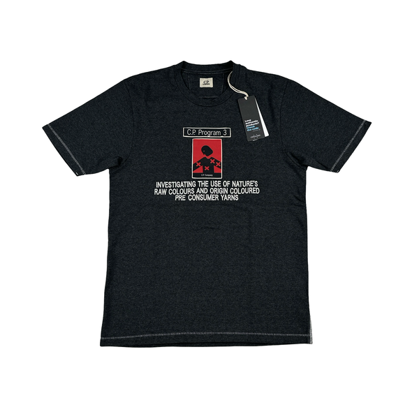 CP Company SEED_1 Dark Grey Graphic T Shirt - XS - Small