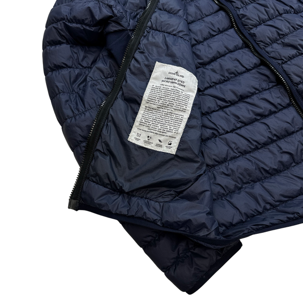 Stone Island 2018 Navy Blue Down Filled Puffer - Medium