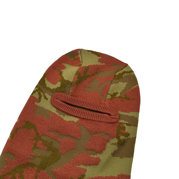 Stone Island 2022 Heritage Camo Soft Wool Blend Balaclava