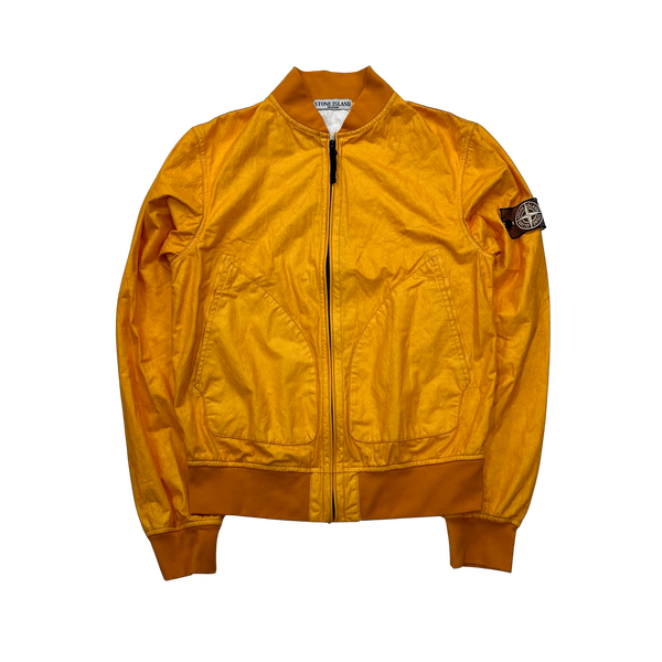 Stone Island 2010 Tyveck Special Edit140n White Mesh Badge Jacket - Medium
